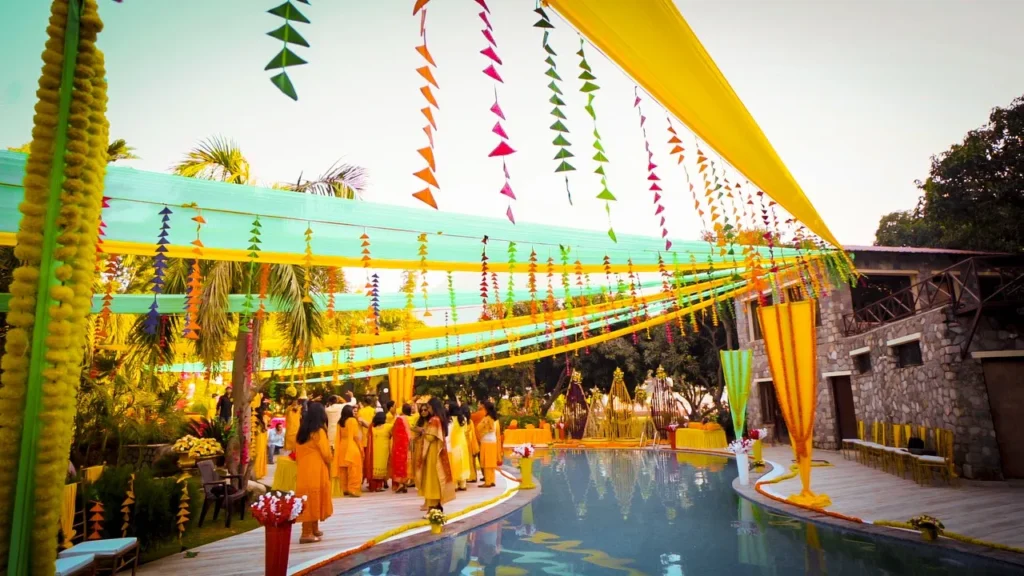 luxury wedding celebration