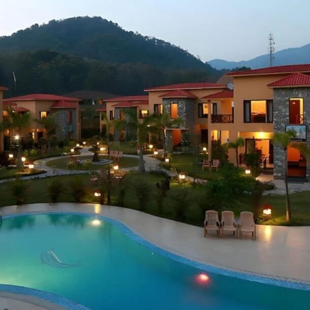 Stay riverside resort in jim corbett