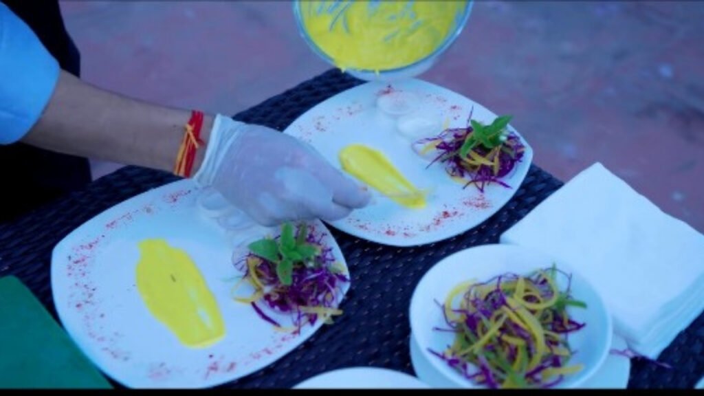 Food at resort